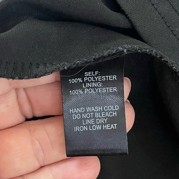 Lulus Black Scalloped Lace Top Short Dress Sz S Flowy Sheer Skirt Short Sleeves - Picture 13 of 15